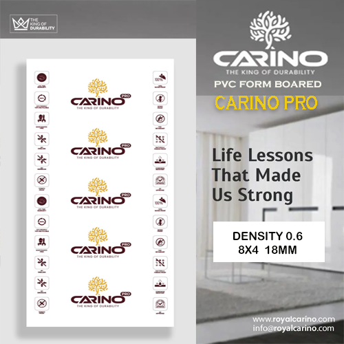 Carino Pro 0.6 Density 18mm pvc foam board Carino Pro 0.6 Density 18mm pvc