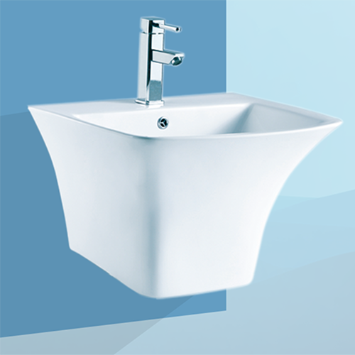 Cubix Square Big Wall Hung Basin Nill