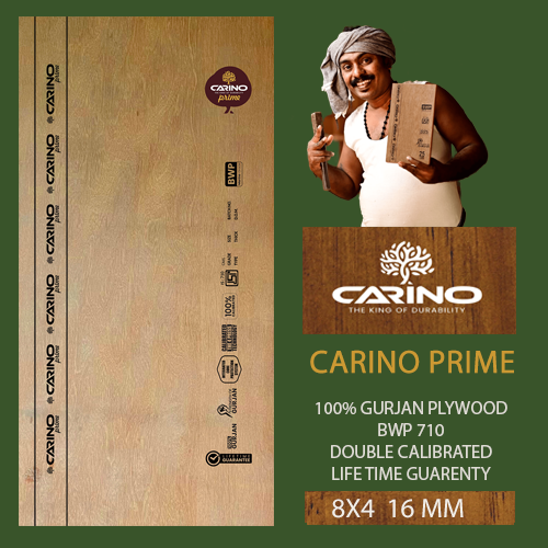 Carino Prime 100% Gurjan 16 mm BWP 710 Plywood Gurjan 16 mm BWP 710 Plywood