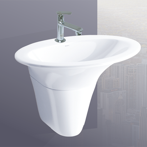 SOLID-HB half pedestal basin Nill