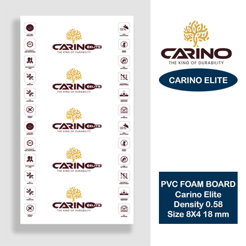 Carino Elite 0.58 Density 18mm pvc foam board Carino Elite 0.58 Density 18mm p